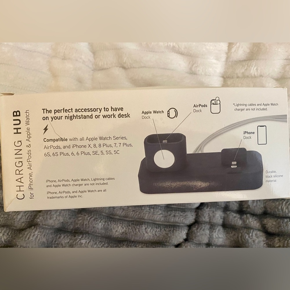 Charging hub for iPhone, AirPods and Apple Watch
